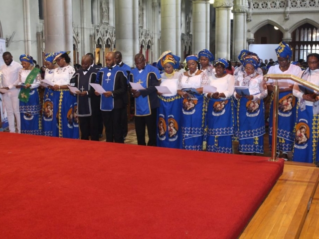 Commissioning of members in the African Chaplaincy