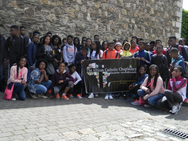 A cross-section of members of the CYO at a bonding event